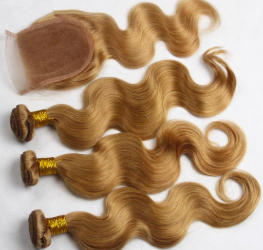 Honey Blonde Peruvian Body Wave