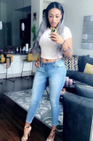 Ombre GREY Peruvian Straight